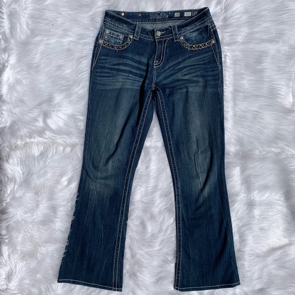 Miss Me Relaxed Boot Cut Jeans - Picture 2 of 4